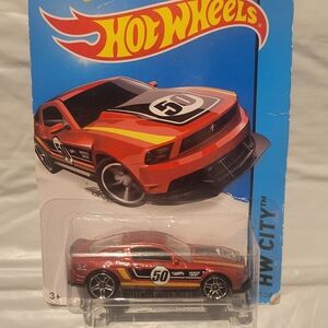 Hot Wheels Red Racing Mustand Car